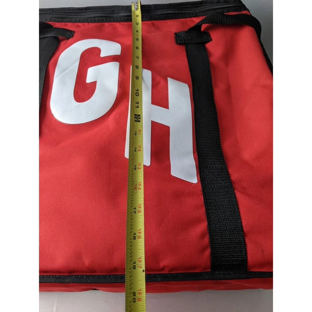 Grubhub Red Insulated Food Delivery Bag Bluemark GH-202010 Thermal Tote Large